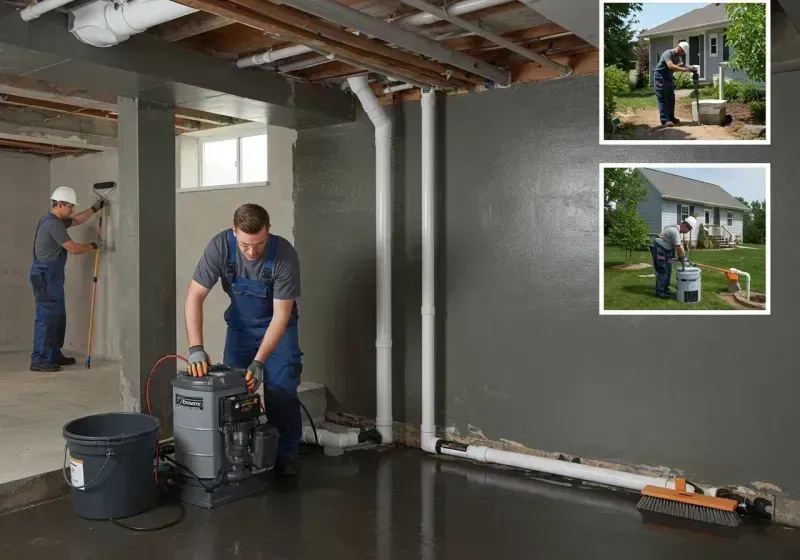 Basement Waterproofing and Flood Prevention process in Byron, GA